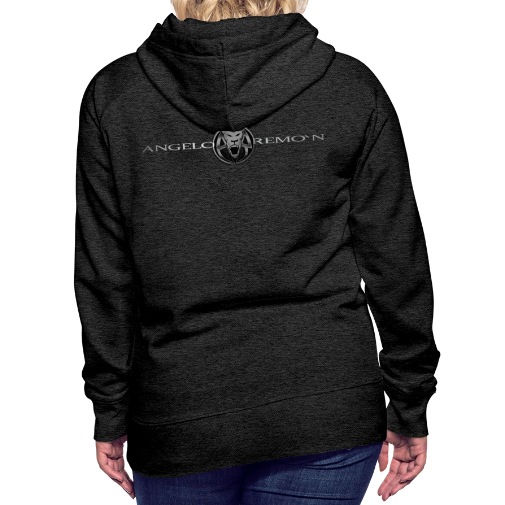 AR WOMENS PREMIUM HOODIE - charcoal grey