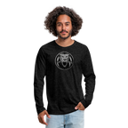 AR MENS PREMIUM LONG SLEEVE T - charcoal grey