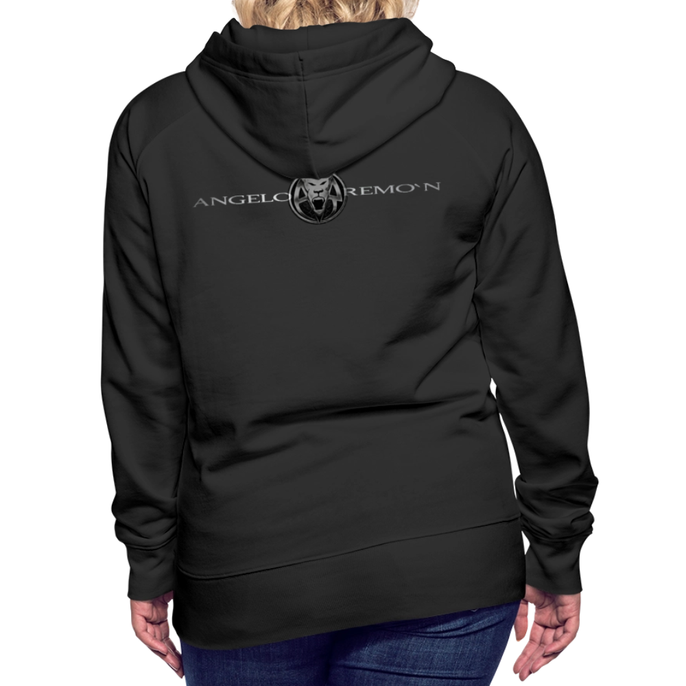 AR WOMENS PREMIUM HOODIE - black