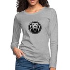 AR WOMENS PREMIUM LONG SLEEVE T - heather gray
