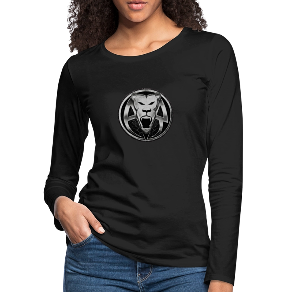 AR WOMENS PREMIUM LONG SLEEVE T - black