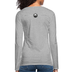 AR WOMENS PREMIUM LONG SLEEVE T - heather gray