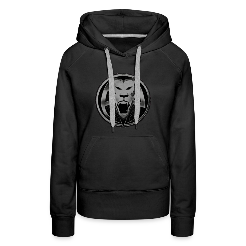 AR WOMENS PREMIUM HOODIE - black