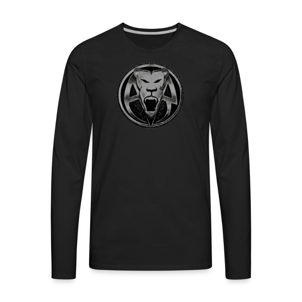 AR MENS PREMIUM LONG SLEEVE T - black