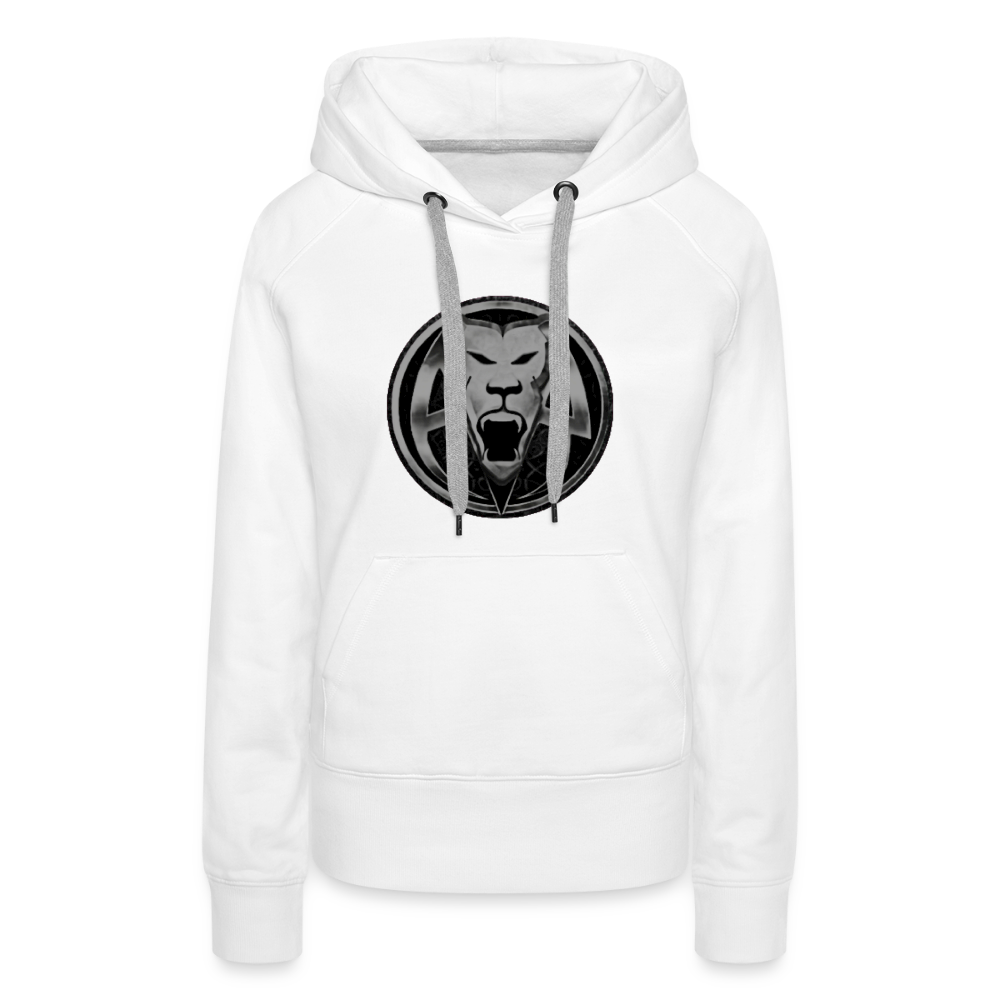 AR WOMENS PREMIUM HOODIE - white