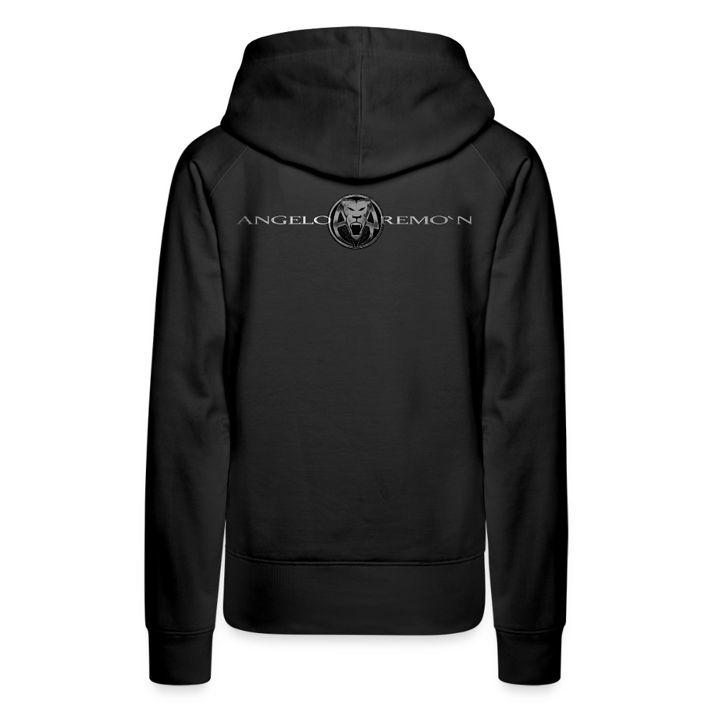 AR WOMENS PREMIUM HOODIE - black