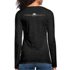 AR WOMENS PREMIUM LONG SLEEVE T - charcoal grey