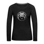 AR WOMENS PREMIUM LONG SLEEVE T - charcoal grey