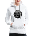 AR WOMENS PREMIUM HOODIE - white