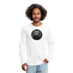 AR MENS PREMIUM LONG SLEEVE T - white