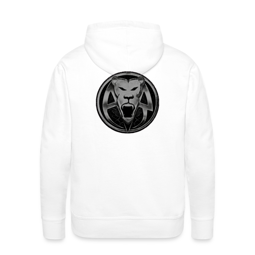 AR MENS PREMIUM HOODIE - white