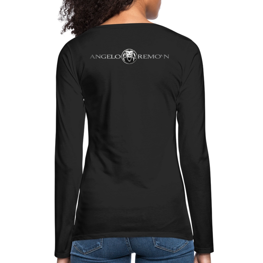 AR WOMENS PREMIUM LONG SLEEVE T - black