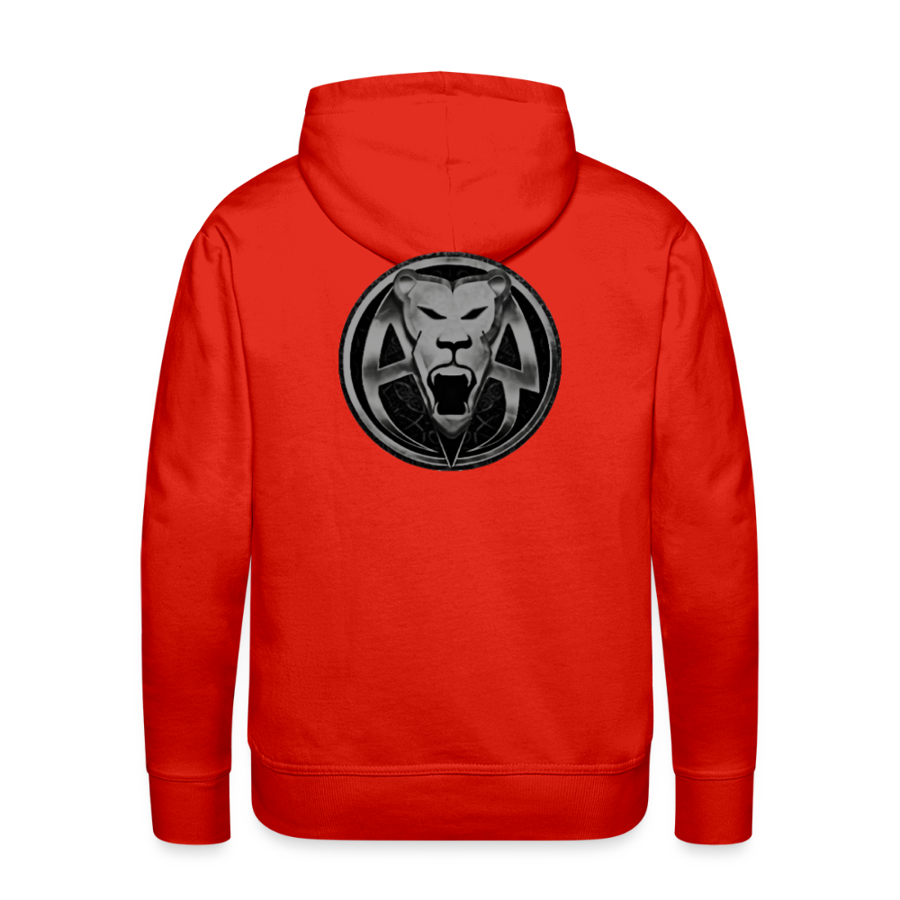 AR MENS PREMIUM HOODIE - red