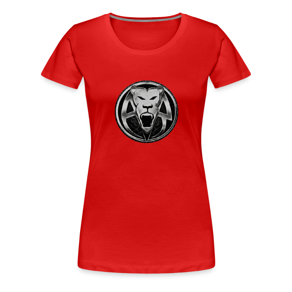 AR WOMENS PREMIUM T - red