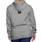 AR WOMENS PREMIUM HOODIE - heather grey