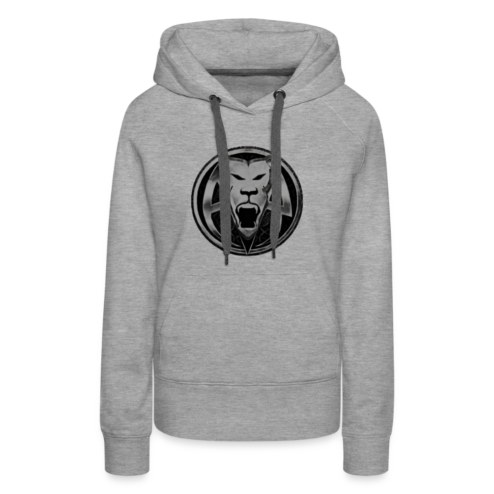 AR WOMENS PREMIUM HOODIE - heather grey