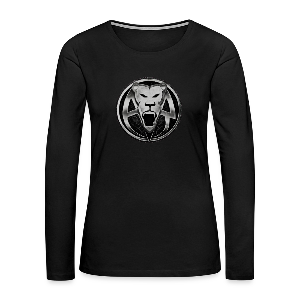 AR WOMENS PREMIUM LONG SLEEVE T - black