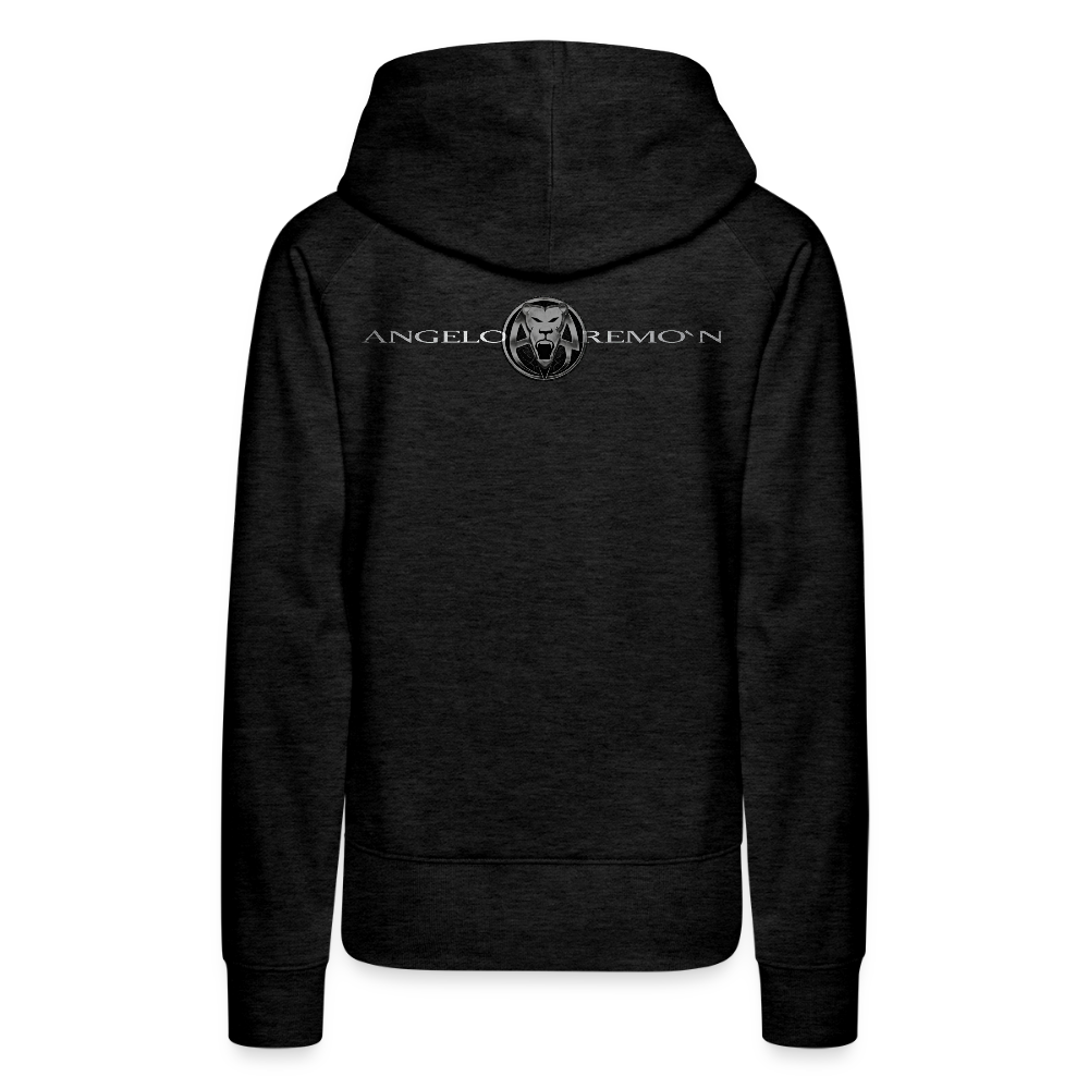 AR WOMENS PREMIUM HOODIE - charcoal grey