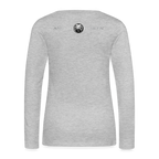 AR WOMENS PREMIUM LONG SLEEVE T - heather gray