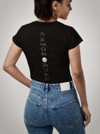 REMO`N & RUSH CREW T/BLACK