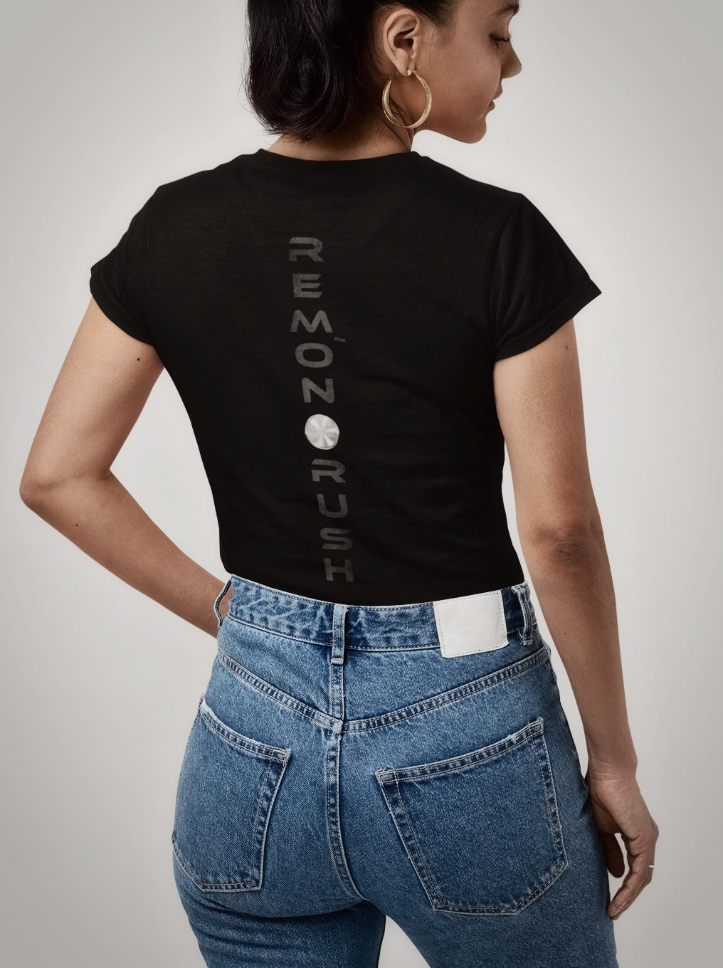 REMO`N & RUSH CREW T/BLACK