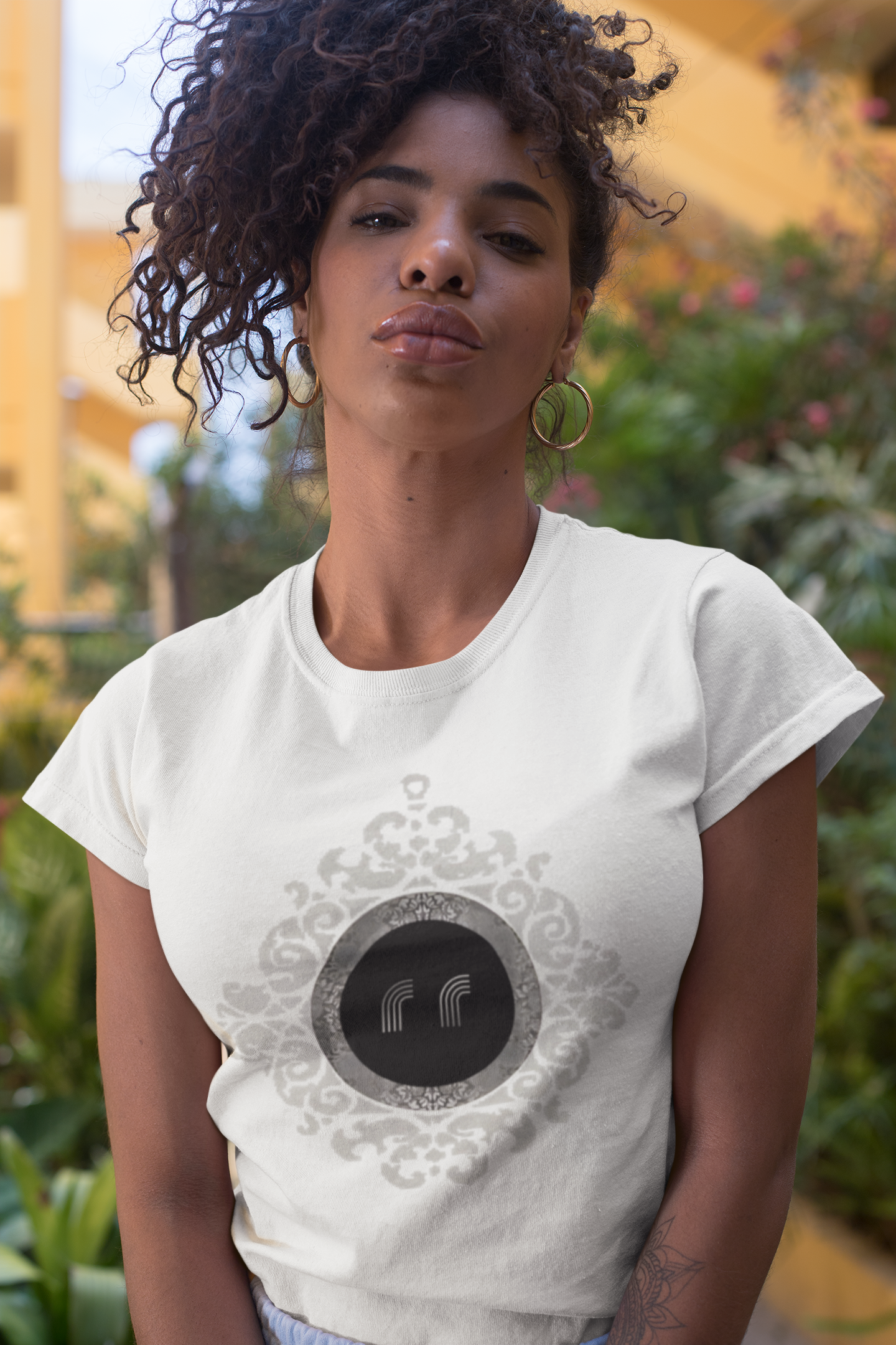 REMO`N & RUSH CREW/WHITE